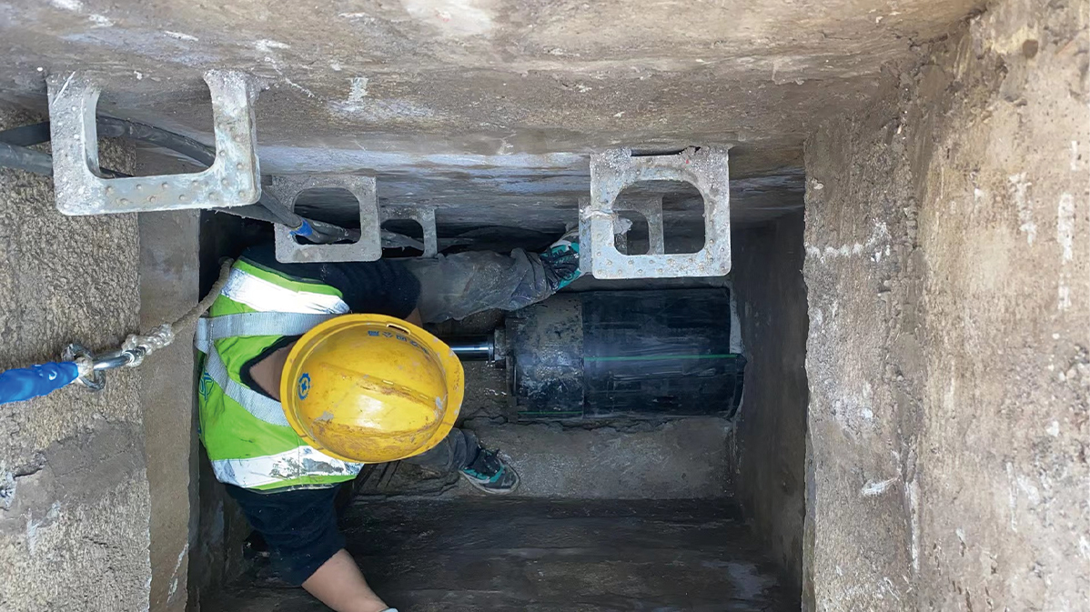 墨玉HDPE短管内衬法